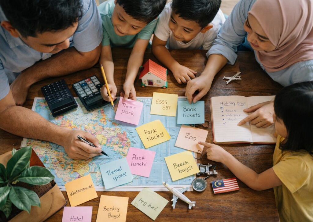 Family planning school holiday in Malaysia with focus on homestay stays, budgeting, and kid-friendly destinations.