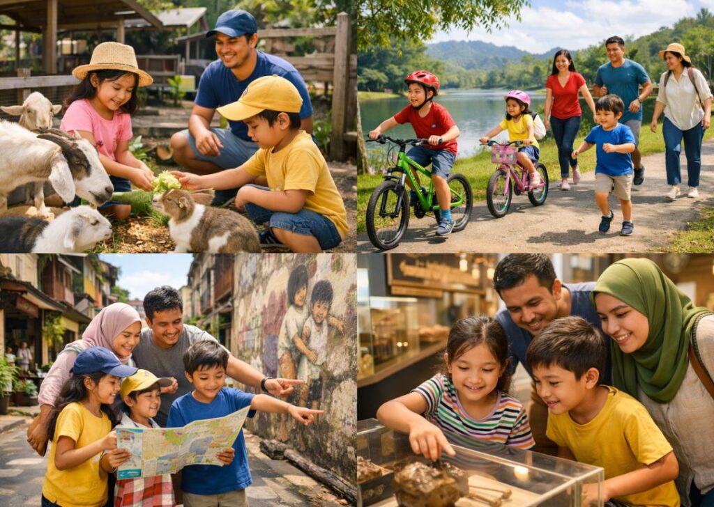 Malaysia family homestay school-holiday day Local day trips.